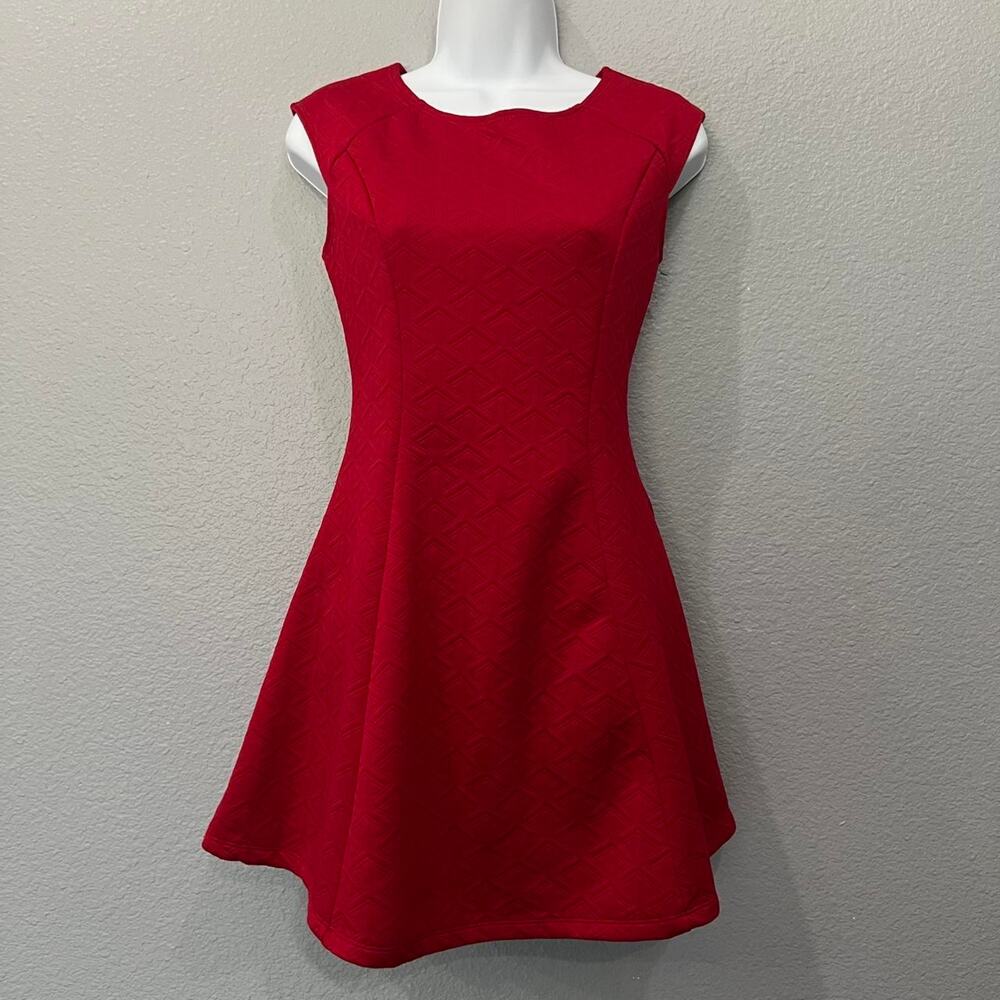 Forever 21 red a line dress